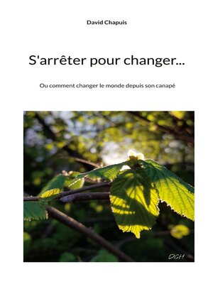 cover image of S'arrêter pour changer...